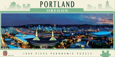 MasterPieces Cityscape - Portland 1000pc Panoramic Puzzle