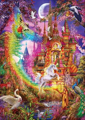 Puzzle Rainbow Castle Art Puzzle