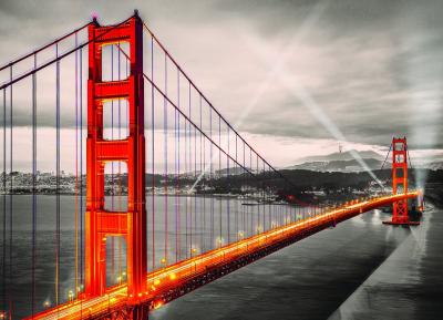 EuroGraphics San Francisco Golden Gate Bridge Puzzle (1000-Piece)