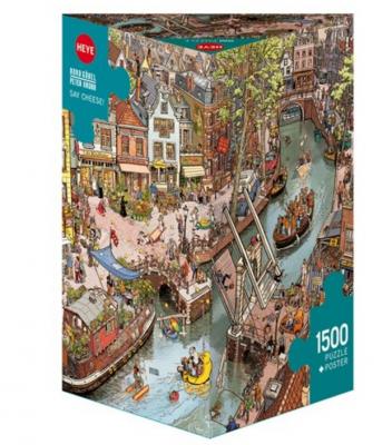 Puzzle 1500 Pi&egrave;ces : Say Cheese!, Heye 