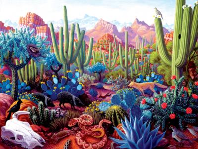 Puzzle Stephen Morath - Cactusland SunsOut