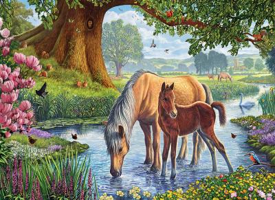 EuroGraphics the Fell Ponies by Steve Crisp Puzzle (1000 Piece)