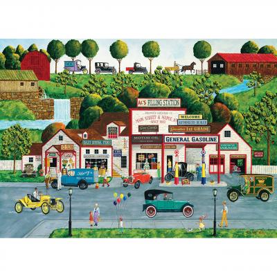 Puzzle Hometown Gallery - L'Ancienne Station-Service Master Pieces