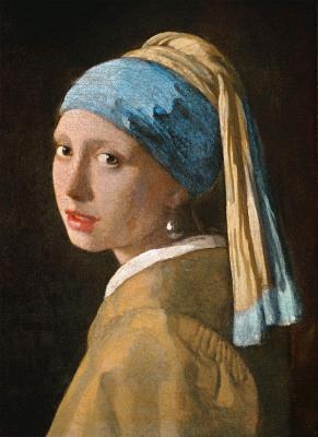 Puzzle 1000 pi&egrave;ces La Jeune Fille &agrave; la perle Johannes Vermeer