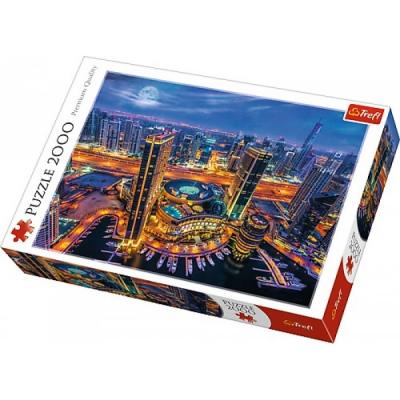 Puzzle 2000 Pi&egrave;ces : Lights of Dubai, Trefl 