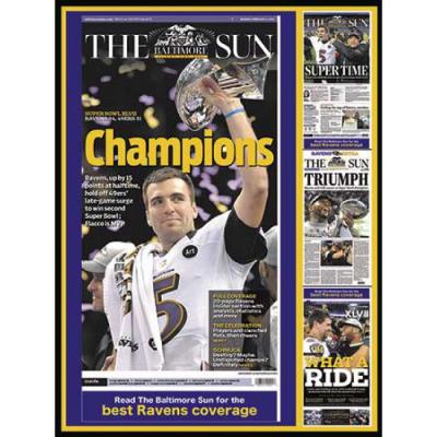 Puzzle Baltimore Ravens White Mountain