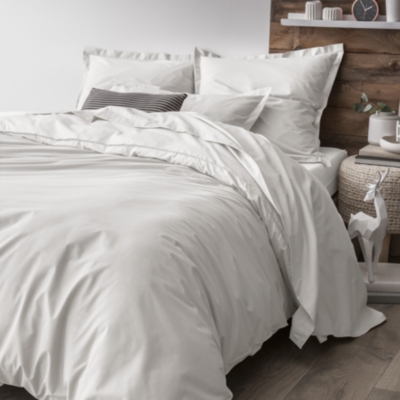 Drap housse Coton Bio Made in France - FIL & SENS 160 x 200 cm Blanc