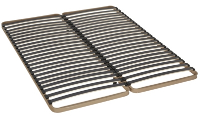 Sommier l'Essentiel, 24 lattes anti-glisse, 6 cm 2 x 80 x 200 cm
