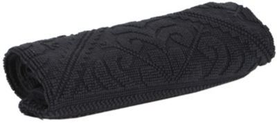 Tapis de bain Enzo 54 x 110 cm Carbone