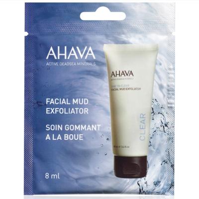 Exfoliant &agrave; la boue pour le visage &agrave; usage unique AHAVA 8&nbsp;ml
