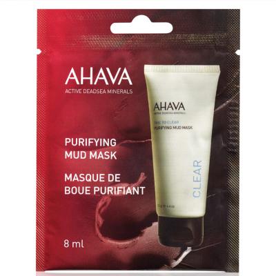 Mascarilla Ahava purifying Mud, pack de 6 (8&nbsp;g)