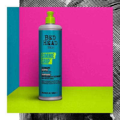 Bed Head by TIGI Gimme Grip Texturising Shampoo for Hair Texture 600ml