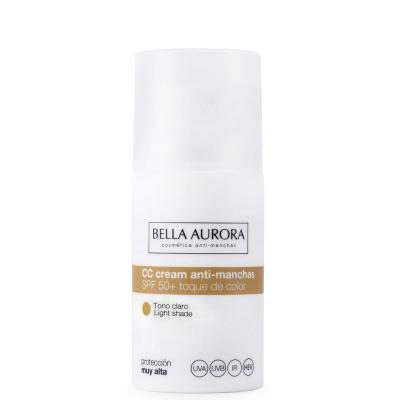 Bella Aurora Spf50 Light Tone Cr&egrave;me anti-taches 30ml