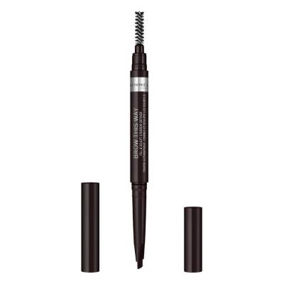 Rimmel Brow This Way Fill & Sculpt Crayon Sourcils - 004 Soft Black