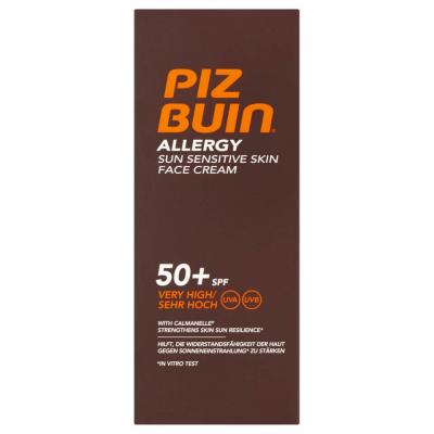 Allergy Face Cream Spf50+ Piz Buin - Piz Buin - Cr&eacute;me Solaire