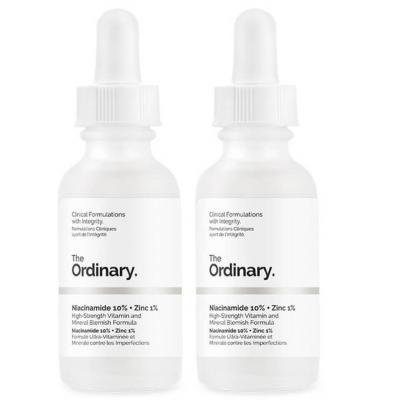 S&eacute;rum hydratant pour le visage &agrave; la niacinamide et au zinc 30 ml