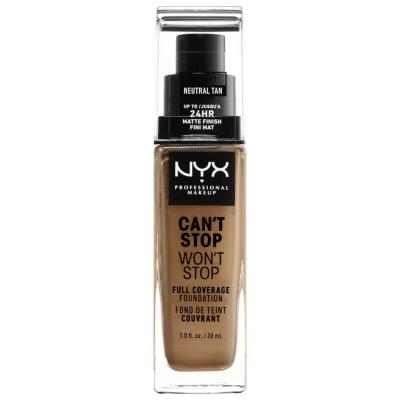 CAN&acute;T Stop WON&acute;T Stop full coverage foundation #neutral tan