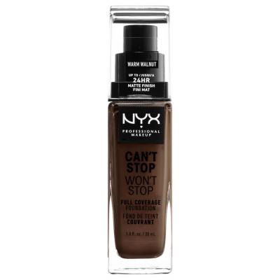 NYX Can't Stop Won't Stop base de maquillage 30 ml 22.5Noyer chaud