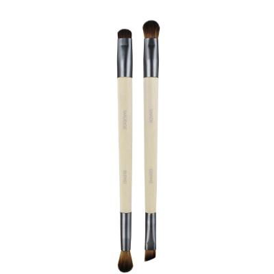 EcoTools Duo de pinceaux pour les yeux &agrave; double extr&eacute;mit&eacute;