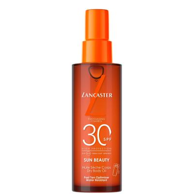 LANCASTER Sun Beauty Huile S&egrave;che Satin&eacute;e SPF30 150ml