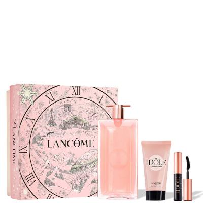 Lanc&ocirc;me - Coffret Id&ocirc;le Eau De Parfum 50ml, Lait Corps & Mini Mascara
