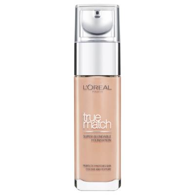 L'Or&eacute;al Paris True Match Fond de Teint Liquide 30 ml Miel 6N