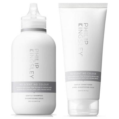 Philip Kingsley No Scent No Colour Duo - Shampoing et apr&egrave;s-shampoing