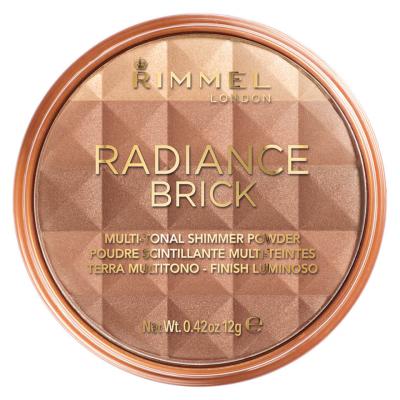 Rimmel Radiance Brick Poudre Scintillante Multi-Teintes 12g
