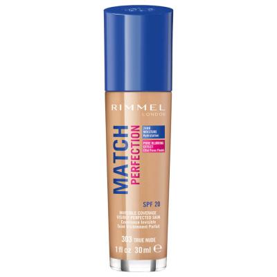Rimmel&nbsp;Match Perfection Fond de teint &nbsp;(diverses teintes) - True Nude