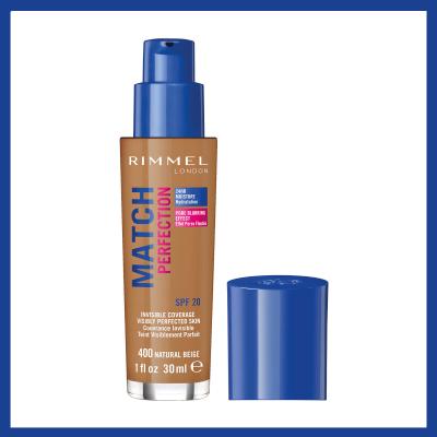 Rimmel London Match Perfection Spf20 400 - Natural Beige
