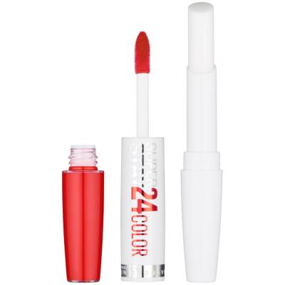 Rouge &Agrave; L&egrave;vres Superstay 24h 553 Steady Red Maybelline New York - Le Rouge &Agrave; L&egrave;vres