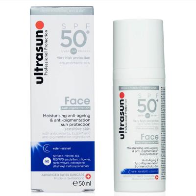 Ultrasun Face Visage Hydratant Anti-Age - Anti-Pigmentation SPF50 50ml