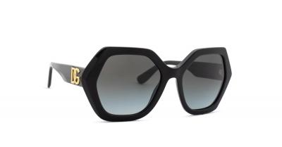 Lunettes de soleil Dolce & gabbana Dg4406 col. 501/8g Femme G&eacute;om&eacute;trique Noir