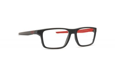 Oakley Lunettes de Soleil Mixte ,Acier clair satin&eacute;/lentille d&eacute;mo ,55
