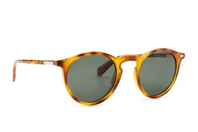 Lunettes de soleil Polaroid Pld 2086/s col. 086/uc Hommes Ronds Havana