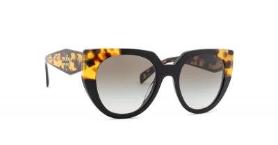 Lunettes de soleil Prada Pr 14ws col. 3890a7 Femme Cat eye Noir