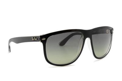 Lunettes de soleil Ray-ban Rb4147 boyfriend col. 603971 Hommes Carr&eacute; Noir