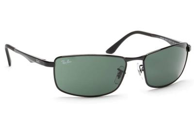 Lunettes de soleil Ray-ban Rb3498 col. 002/71 Hommes Carr&eacute; Noir