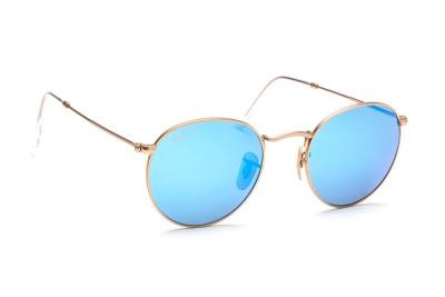 Lunettes de soleil Ray Ban Round Metal RB3447 112-4L Taille: 50