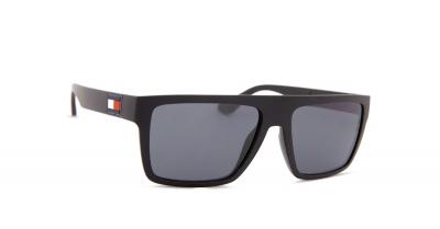 TOMMY HILFIGER th 1605/s Sunglasses, Matte Black, 56 Homme