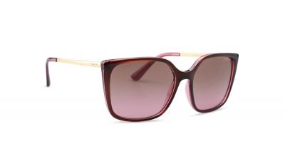 Lunettes de soleil Vogue Vo5353s col. 287314 Femme Carr&eacute; Rouge