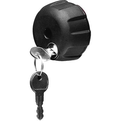 Ecrou avec serrure a cle pour porte velos peruzzo