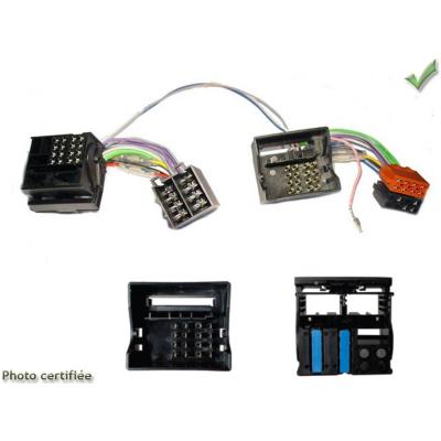 Faisceau ISO Installation Kit Main Libre compatible avec Peugeot Citroen sans ampli JBL