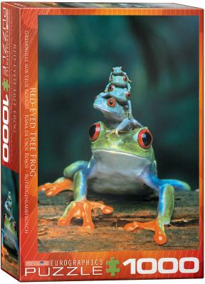 Puzzle 3 Grenouilles aux Yeux Rouges Eurographics