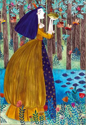 Puzzle Andrea K&uuml;rti: The Frog Princess DToys