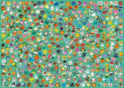 Puzzle 1000 pi&egrave;ces : Animal Crossing (Challenge Puzzle)