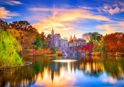 Puzzle Belvedere Castle, New York Bluebird Puzzle