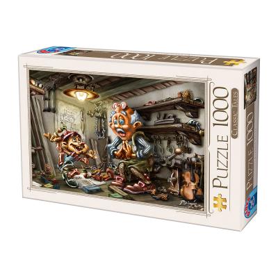 Unbekannt Puzzle Inconnu 1000 pi&egrave;ces - Donat Biro : Pinnochio