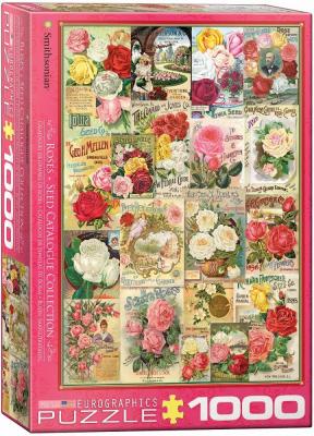 EuroGraphics ""Catalogue de graines de Roses (Puzzle 1000p, Multicolore)