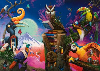 Ravensburger Puzzle adultes Chants des oiseaux disparus - Multicolore